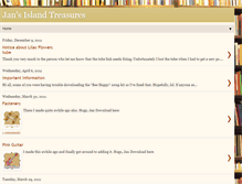 Tablet Screenshot of jansislandtreasures.blogspot.com