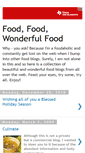 Mobile Screenshot of foodfoodwonderfulfood.blogspot.com