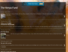 Tablet Screenshot of kenyafund.blogspot.com