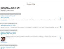 Tablet Screenshot of dondocafashion.blogspot.com