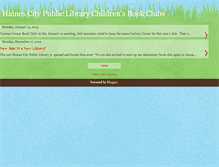 Tablet Screenshot of hainescitypubliclibrarychildrens.blogspot.com