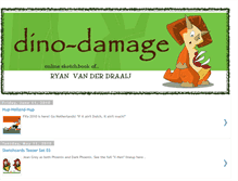 Tablet Screenshot of dino-damage.blogspot.com