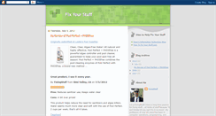 Desktop Screenshot of howtofixyourstuff.blogspot.com