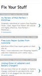 Mobile Screenshot of howtofixyourstuff.blogspot.com