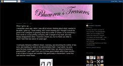 Desktop Screenshot of bluewrenstreasures.blogspot.com