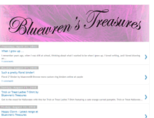 Tablet Screenshot of bluewrenstreasures.blogspot.com