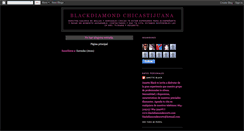 Desktop Screenshot of blackdiamondchicastijuana.blogspot.com