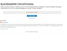 Tablet Screenshot of blackdiamondchicastijuana.blogspot.com