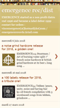 Mobile Screenshot of emergencerecords.blogspot.com