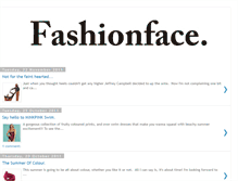 Tablet Screenshot of fashionfaceblog.blogspot.com