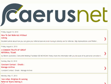 Tablet Screenshot of caerusnetstevenz.blogspot.com