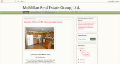 Desktop Screenshot of mcmillanrealestategroup.blogspot.com