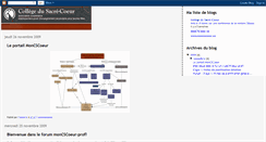 Desktop Screenshot of moncscoeur-prof.blogspot.com