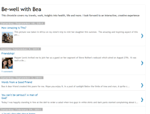 Tablet Screenshot of beasbewell.blogspot.com
