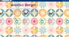 Desktop Screenshot of kreativobergen.blogspot.com