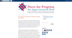 Desktop Screenshot of peersforprogress.blogspot.com