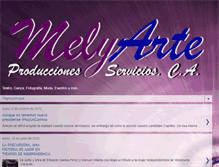 Tablet Screenshot of melyarte.blogspot.com