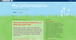 Desktop Screenshot of mycampmalaysia.blogspot.com