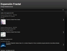 Tablet Screenshot of expansionfractal.blogspot.com