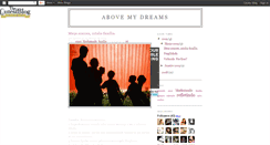 Desktop Screenshot of abovemydreams.blogspot.com