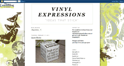 Desktop Screenshot of myvinylexpressions.blogspot.com