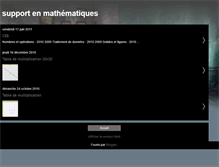 Tablet Screenshot of mathmaison.blogspot.com