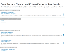 Tablet Screenshot of chennaiguesthouses.blogspot.com