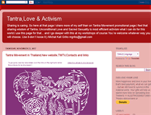 Tablet Screenshot of aktywnatantra.blogspot.com