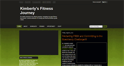 Desktop Screenshot of kimfitjournal.blogspot.com