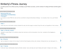 Tablet Screenshot of kimfitjournal.blogspot.com