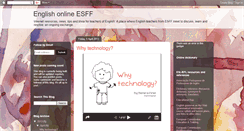 Desktop Screenshot of englishonlineesff.blogspot.com