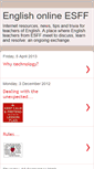 Mobile Screenshot of englishonlineesff.blogspot.com