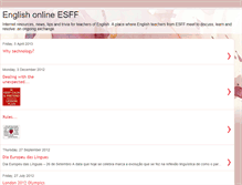 Tablet Screenshot of englishonlineesff.blogspot.com