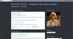 Desktop Screenshot of fromthecouchmusingsofthesportsdoofus.blogspot.com