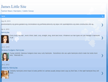 Tablet Screenshot of jameslittlesite.blogspot.com