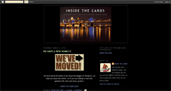 Desktop Screenshot of insidethecards.blogspot.com