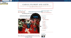 Desktop Screenshot of caboolflorist.blogspot.com