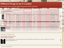 Tablet Screenshot of differentlondon.blogspot.com