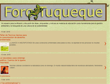 Tablet Screenshot of forotuqueque.blogspot.com