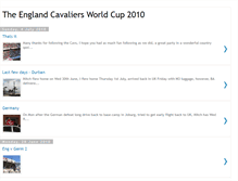 Tablet Screenshot of englandcavaliersworldcup.blogspot.com