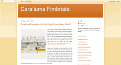 Desktop Screenshot of carallumafimbriatavitawise.blogspot.com