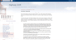 Desktop Screenshot of highwaydrift.blogspot.com