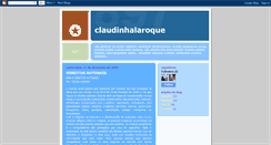 Desktop Screenshot of claudinhalaroque.blogspot.com