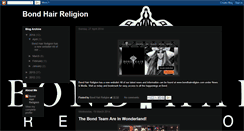 Desktop Screenshot of bond-hair.blogspot.com