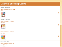Tablet Screenshot of malaysiashoppingcentre.blogspot.com