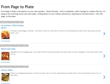 Tablet Screenshot of frompagetoplate.blogspot.com