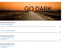 Tablet Screenshot of godarkbelight.blogspot.com