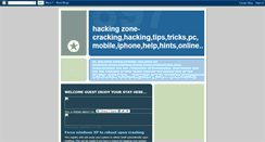 Desktop Screenshot of crackinhack.blogspot.com