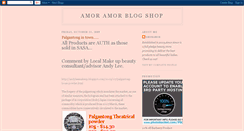 Desktop Screenshot of amoramorblogshop.blogspot.com