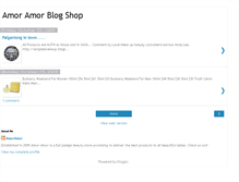 Tablet Screenshot of amoramorblogshop.blogspot.com